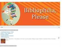 Tablet Screenshot of bibliophiliaplease.com